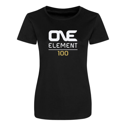 One Element - 100 Club - Ladies Smooth Wicking T-Shirt Thumbnail