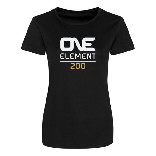 One Element - 200 Club - Ladies Smooth Wicking T-Shirt Thumbnail