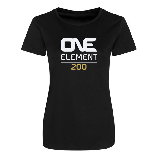 One Element - 200 Club - Ladies Smooth Wicking T-Shirt Thumbnail
